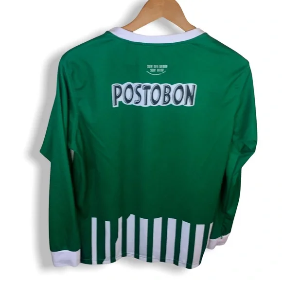 SOLD: Nike Dri-Fit Colombia Postobon Atletico Nacional Soccer Jersey Men’s Size - Picture 2 of 16
